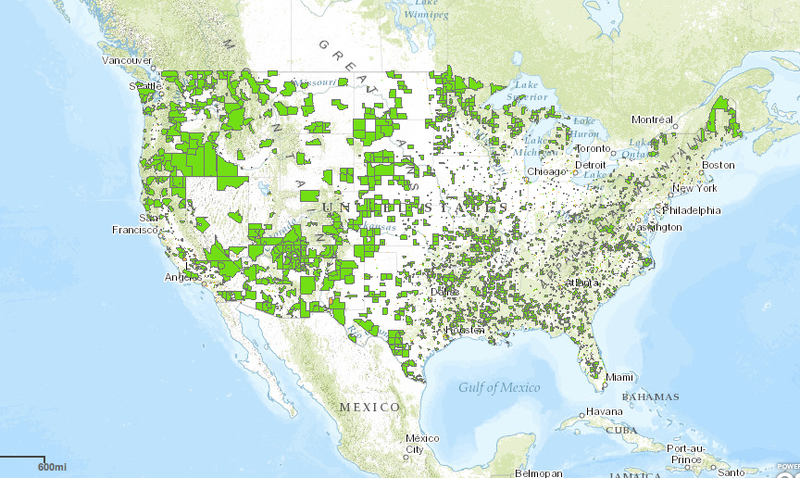 Illustration for article titled A Map Of Where Bars Outnumber Grocery Stores